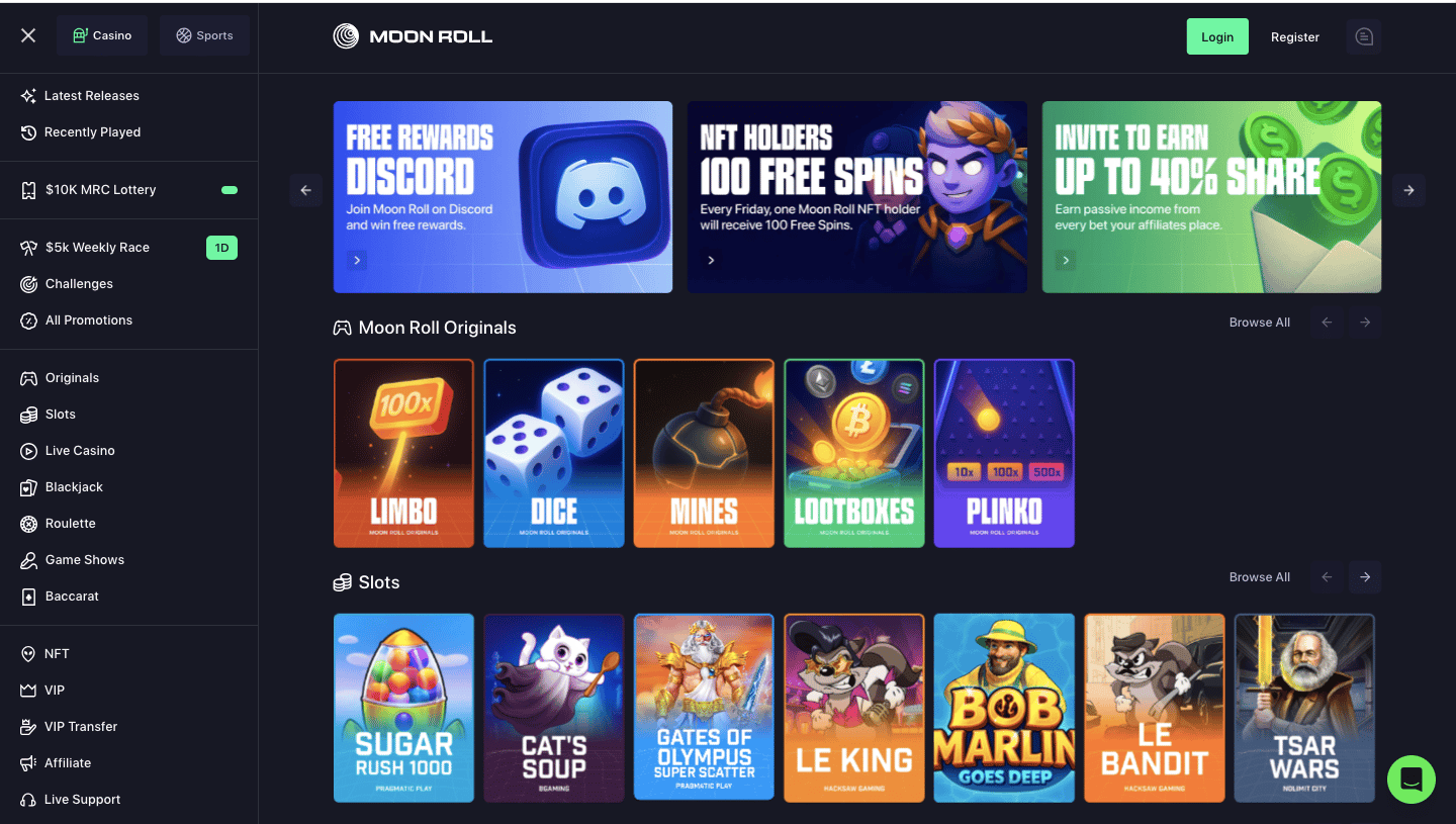 Moonroll.io review